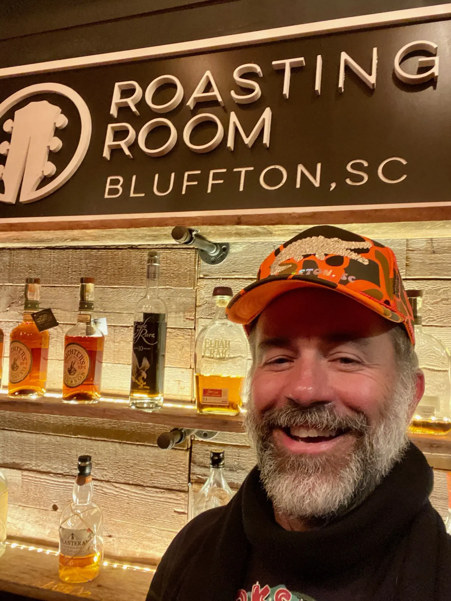 Jevon Daly at the Roasting Room bar
